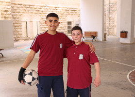 &lrm;من أجواء مدرسة البطريركية اللاتينية _ بيرزيت