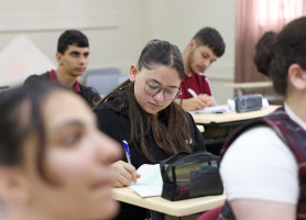 &lrm;من أجواء مدرسة البطريركية اللاتينية _ بيرزيت