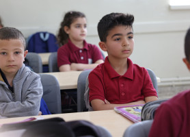 &lrm;من أجواء مدرسة البطريركية اللاتينية _ بيرزيت