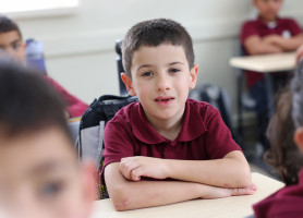 &lrm;من أجواء مدرسة البطريركية اللاتينية _ بيرزيت