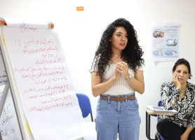 &lrm;اليوم الثاني من الدورة التدريبية في مدارس منطقة رام الله