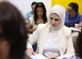 &lrm;دورة تدريبية لمعلمي مدارس منطقة رام الله