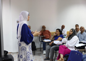 &lrm;دورة تدريبية لمعلمي مدارس منطقة رام الله