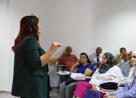 &lrm;دورة تدريبية لمعلمي مدارس منطقة رام الله