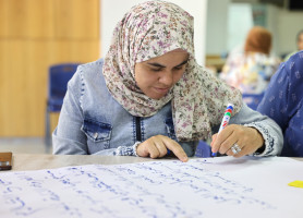 &lrm;دورة تدريبية لمعلمي مدارس منطقة رام الله