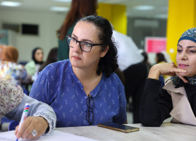 &lrm;دورة تدريبية لمعلمي مدارس منطقة رام الله