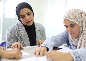 &lrm;دورة تدريبية لمعلمي مدارس منطقة رام الله
