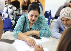 &lrm;دورة تدريبية لمعلمي مدارس منطقة رام الله