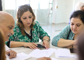 &lrm;دورة تدريبية لمعلمي مدارس منطقة رام الله