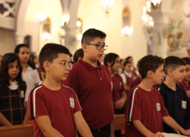 Opening Mass for the New Academic Year at the Latin Patriarchate School - Beit Sahour