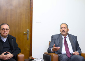 Director of Education Visits Christian Schools&rsquo; Secretariat to Extend Festive Greetings