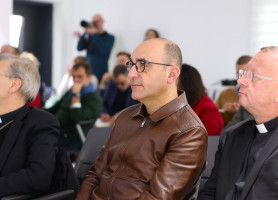 the Holy Land Coordination of Episcopal Conferences visited the General Administration Office of the Latin Patriarchate Schools
