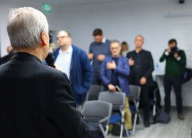 the Holy Land Coordination of Episcopal Conferences visited the General Administration Office of the Latin Patriarchate Schools