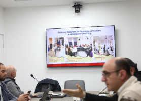 &lrm;وفد من مؤسسة ACN يزور مدارس البطريركية اللاتينية