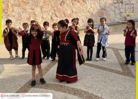 The Latin Patriarchate School- Jifna Celebrating Palestinian Heritage day at the Latin school of Jifna