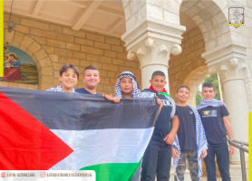 &lrm;مدرسة لاتين بيرزيت تحيي التراث الفلسطيني