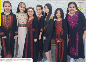 The Latin Patriarchate School- Jifna Celebrating Palestinian Heritage day at the Latin school of Jifna