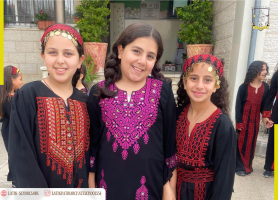 The Latin Patriarchate School- Jifna Celebrating Palestinian Heritage day at the Latin school of Jifna