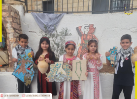 &lrm;مدرسة لاتين عابود تحيي التراث الفلسطيني