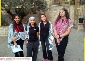 &lrm;مدرسة لاتين بيرزيت تحيي التراث الفلسطيني