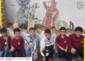 &lrm;مدرسة لاتين عابود تحيي التراث الفلسطيني