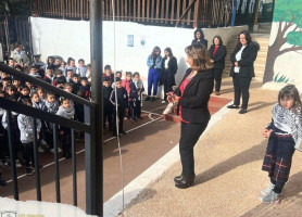 زيارة غبطة البطريرك بيير باتيستا بيتسابالا لمدرسة عين عريك