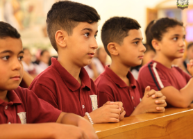 Opening Mass for the New Academic Year at the Latin Patriarchate School - Beit Sahour