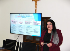 زيارة غبطة البطريرك بيير باتيستا بيتسابالا والأب ديفيد&lrm;