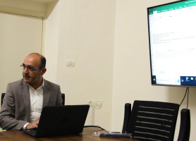 زيارة غبطة البطريرك بيير باتيستا بيتسابالا والأب ديفيد&lrm;