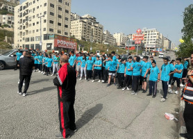 الماراثون السنوي والذي حمل اسم الشهيدة شيرين أبو عاقلة