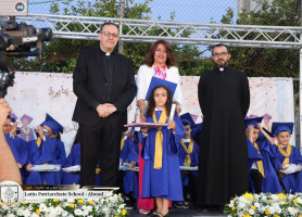 Graduation Ceremony for Kindergarten Children at Aboud School