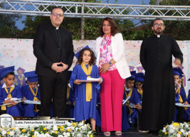 Graduation Ceremony for Kindergarten Children at Aboud School