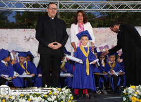 Graduation Ceremony for Kindergarten Children at Aboud School