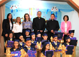 حفل تخريج روضة مدرسة لاتين- جفنا