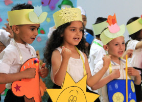 حفل تخريج روضة مدرسة لاتين- جفنا