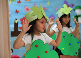 حفل تخريج روضة مدرسة لاتين- جفنا