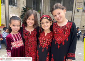 The Latin Patriarchate School- Jifna Celebrating Palestinian Heritage day at the Latin school of Jifna