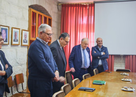 لقاء يجمع الإدارة العامة ولجنة الأرض المقدسة وجامعة بيت لحم