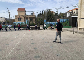 sports training  started at the Latin Patriarchate School in Jifna