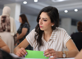 &lrm;دورة تدريبية لمعلمي مدرسة لاتين بيت ساحور وبيت جالا