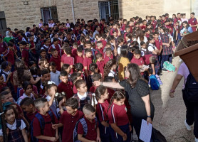 &lrm;بدء العام الدراسي الجديد في مدرسة لاتين-بيت ساحور