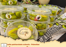 Olive pickles Activity at Al-Hayat Kindergarten