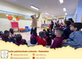 The Latin Patriarchate School in Jifna| Hosts Engaging Storytelling Event