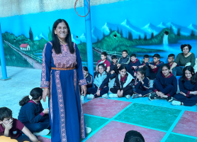The Latin Patriarchate School in Jifna| Hosts Engaging Storytelling Event
