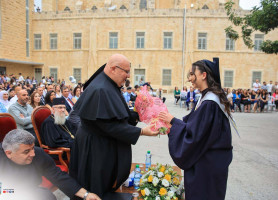 تخريج طلبة مدرسة لاتين _ بيت جالا