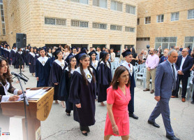 تخريج طلبة مدرسة لاتين _ بيت جالا