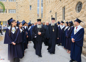 تخريج طلبة مدرسة لاتين _ بيت جالا