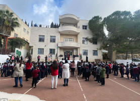 زيارة غبطة البطريرك بيير باتيستا بيتسابالا لمدرسة عين عريك