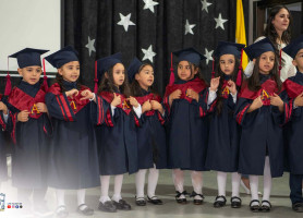 Graduation Ceremony of Kindergarten Children  at the Latin Patriarchate School – Taybeh