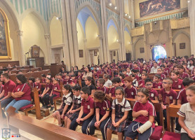 &lrm;قداس بداية العام الدراسي وعيد ارتفاع الصليب